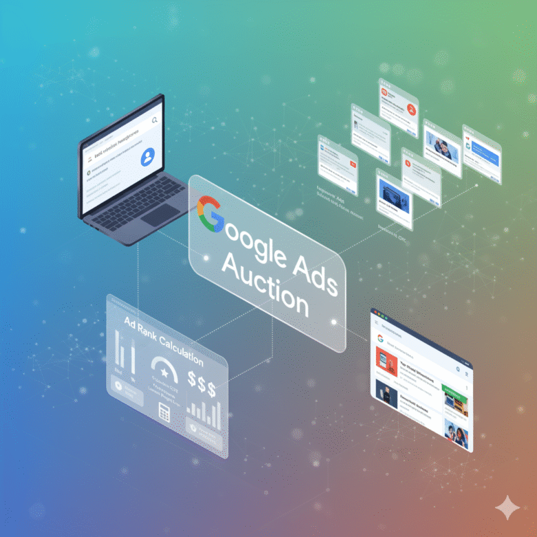 Google Ads auction process